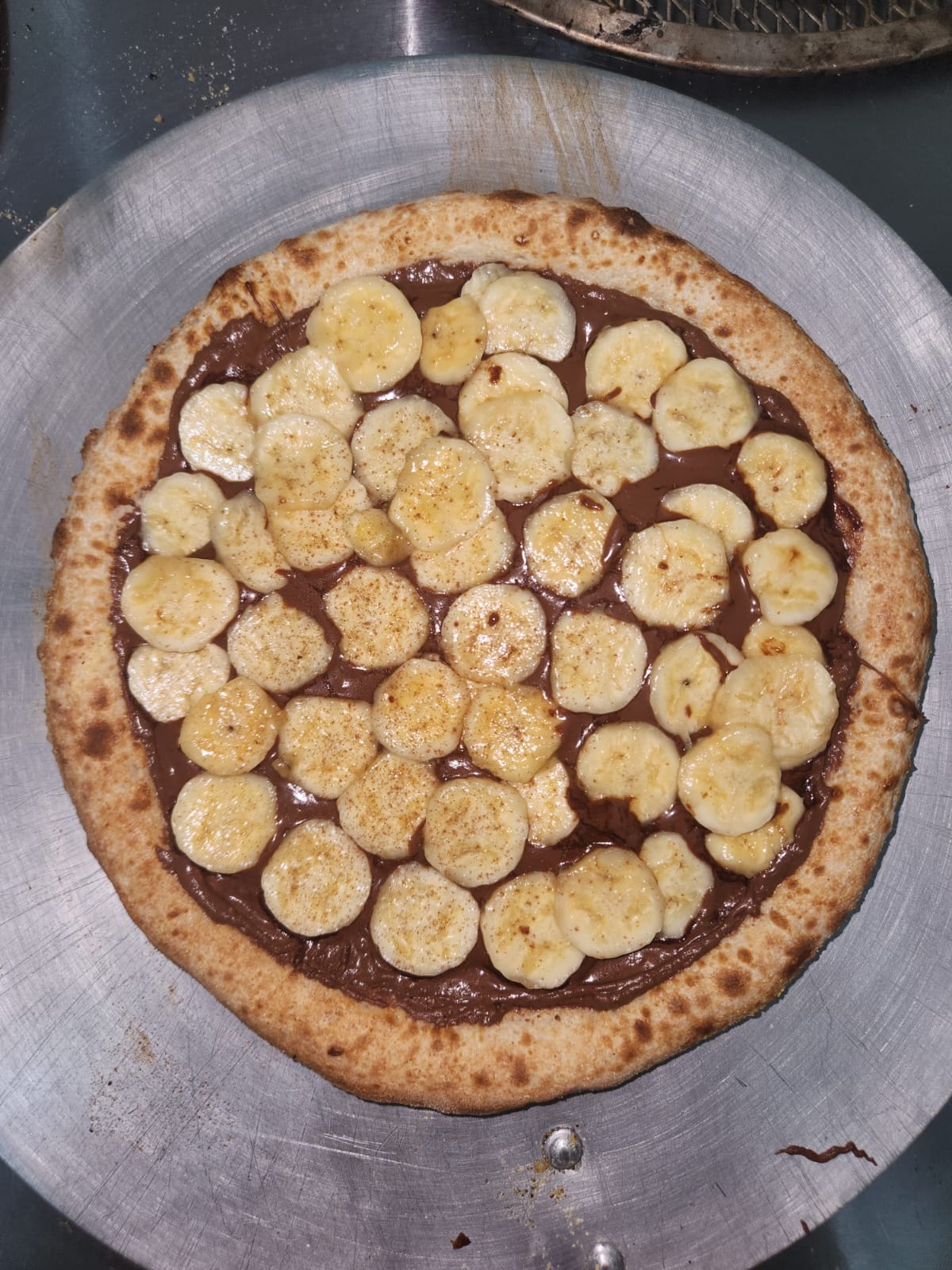 Pizza doce de leite com banana DiVéro